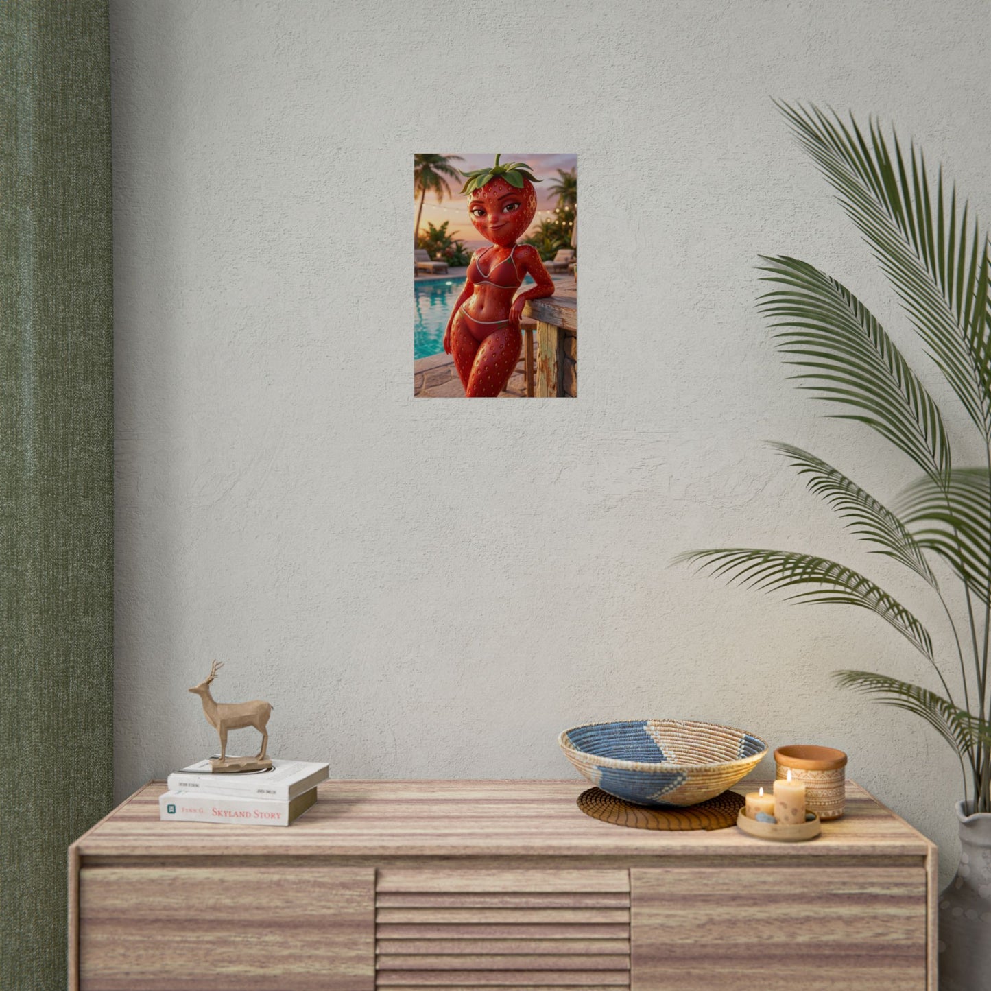 Fruit Love Island Strawberina Poster