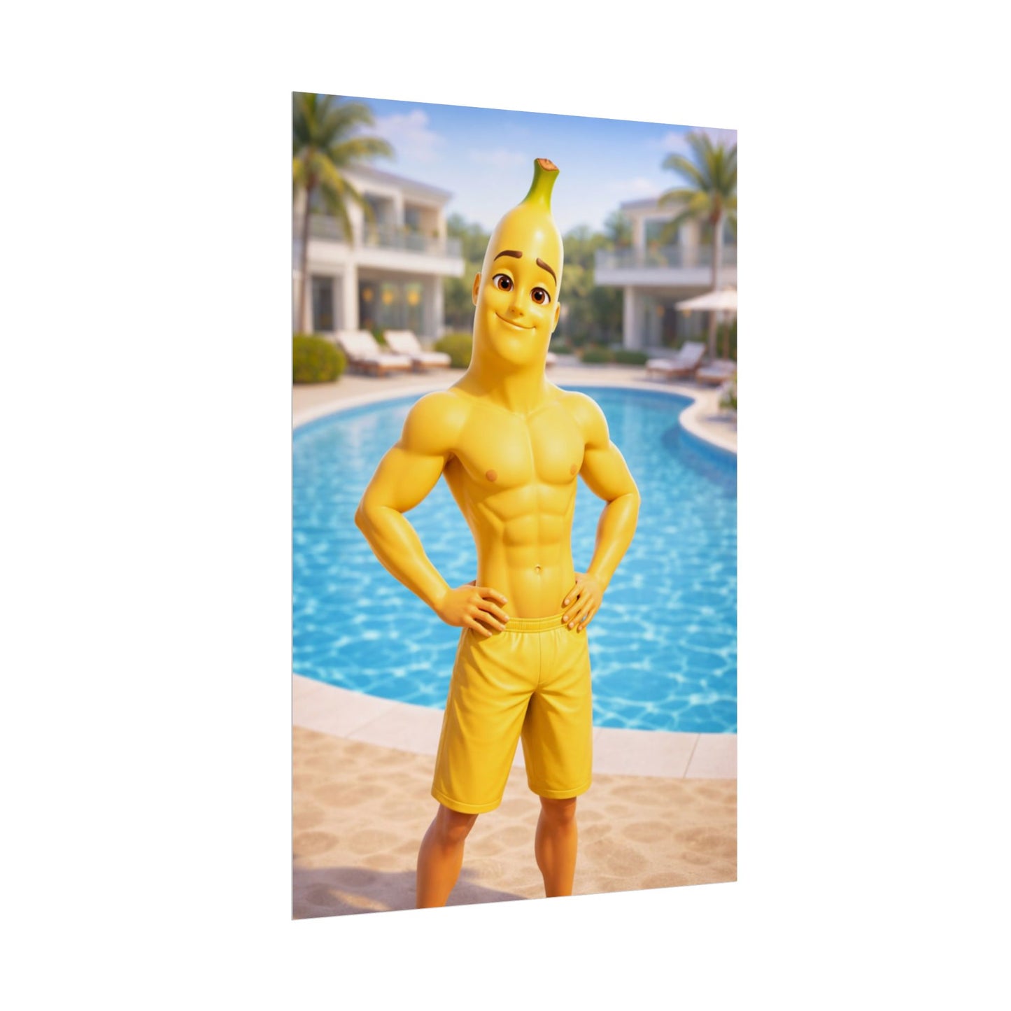 Fruit Love Island Bananito Poster