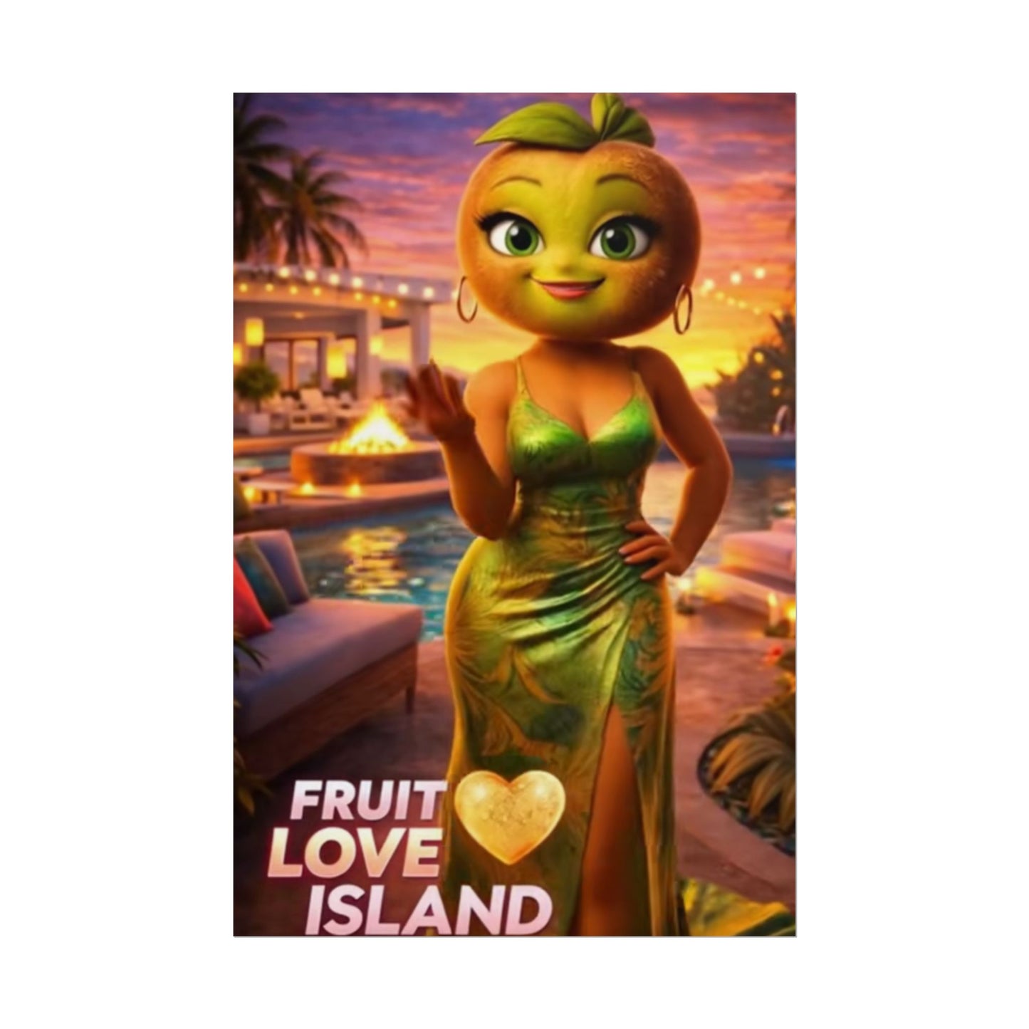 Fruit Love Island Season 1 Poster