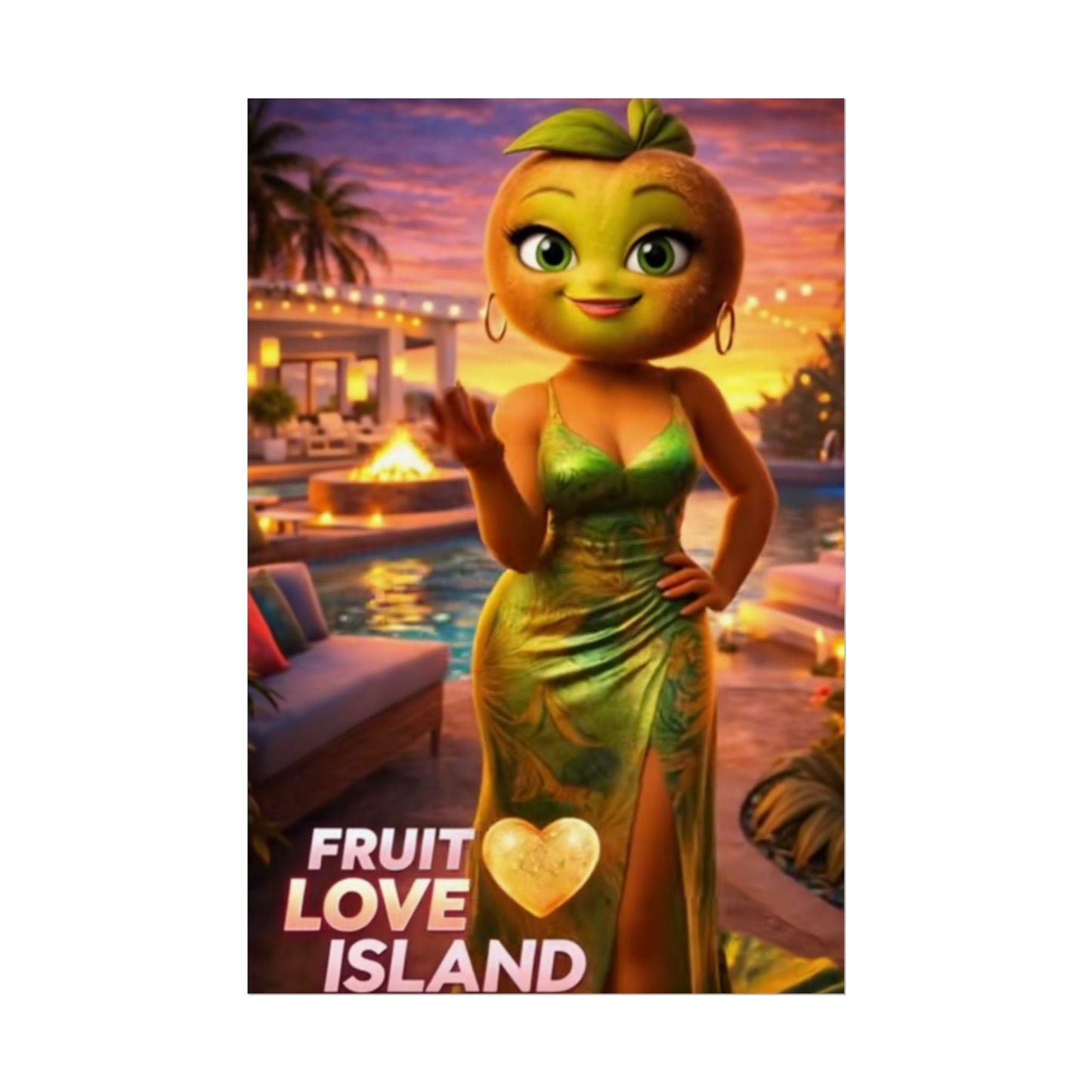 Fruit Love Island Season 1 Poster