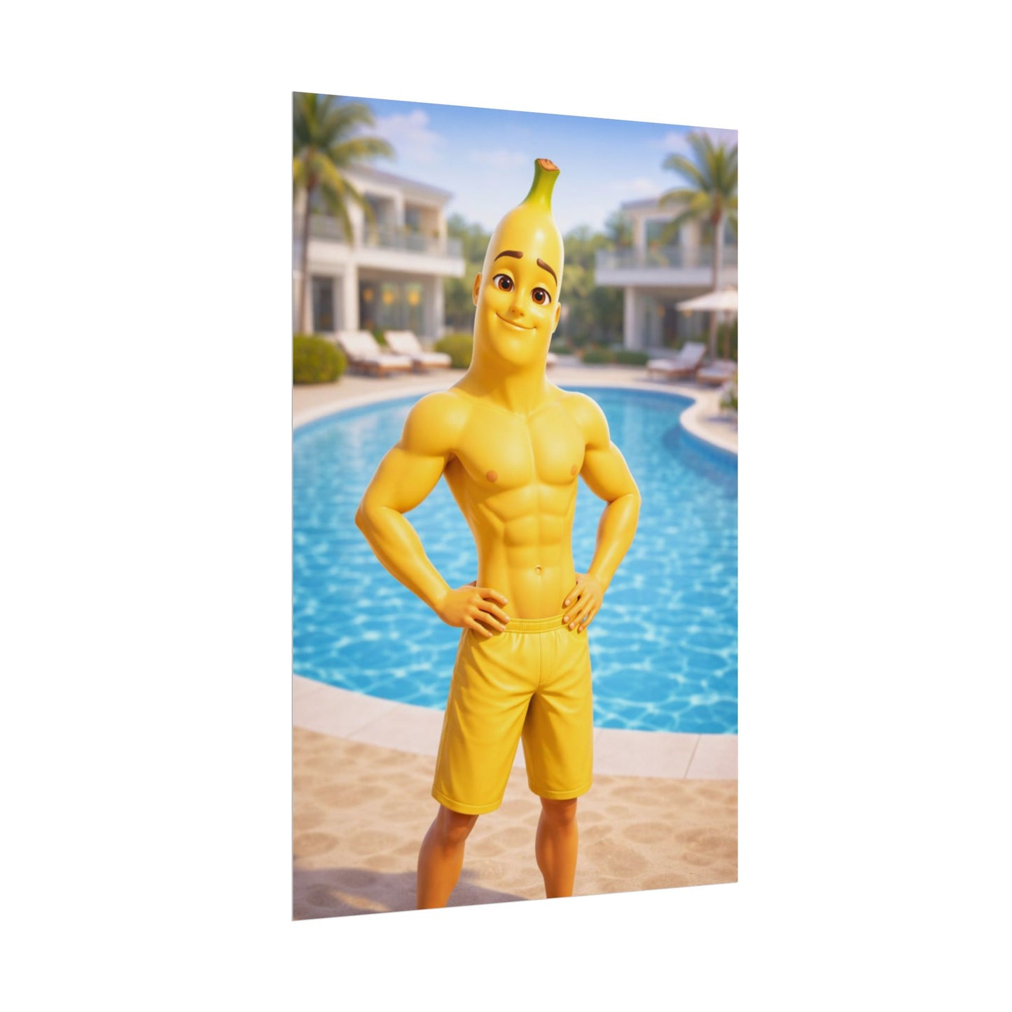 Fruit Love Island Bananito Poster