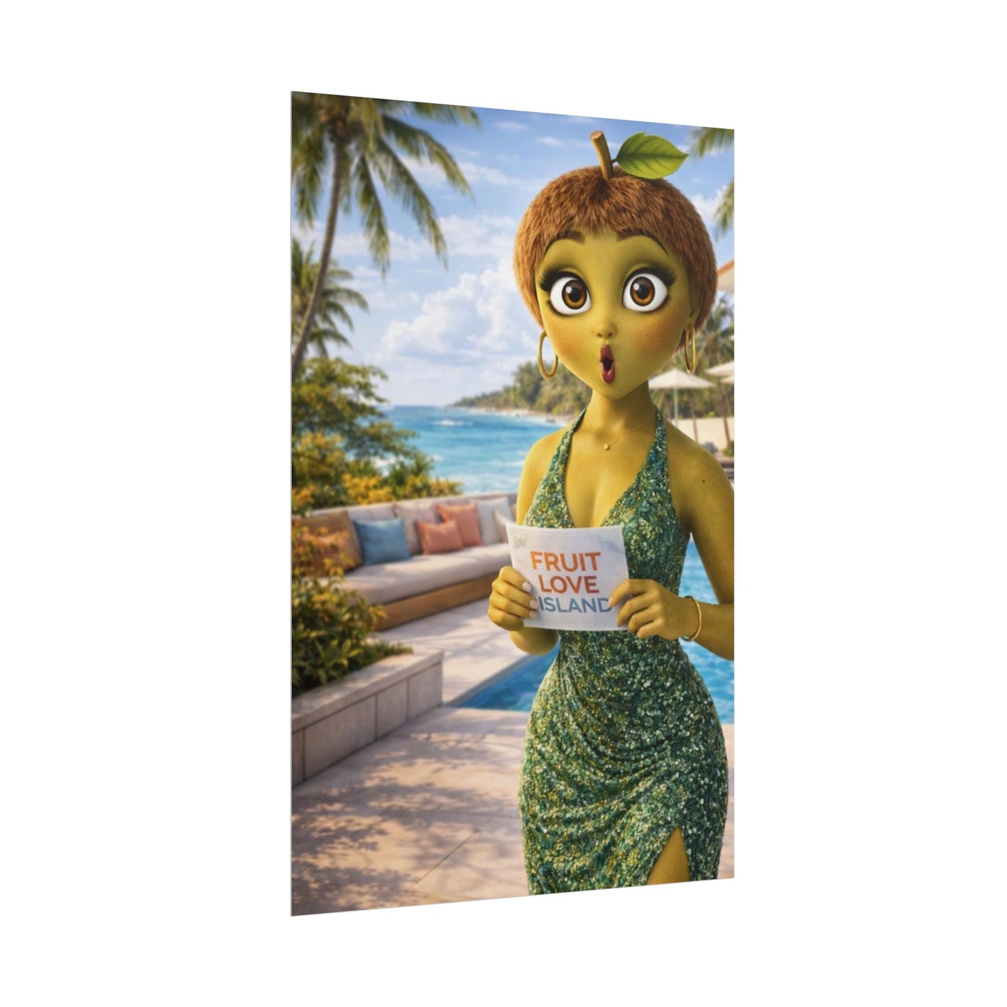 Fruit Love Island Kiwilo Poster